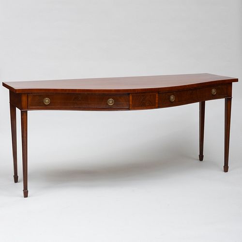 GEORGE III MAHOGANY SERVING TABLE34