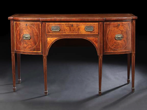 George III Mahogany Sideboard, 