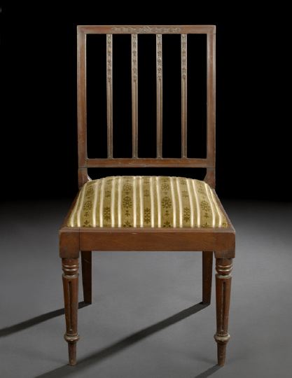 George III Mahogany Sidechair, 