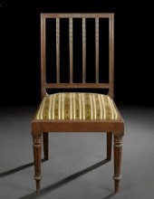George III Mahogany Sidechair,