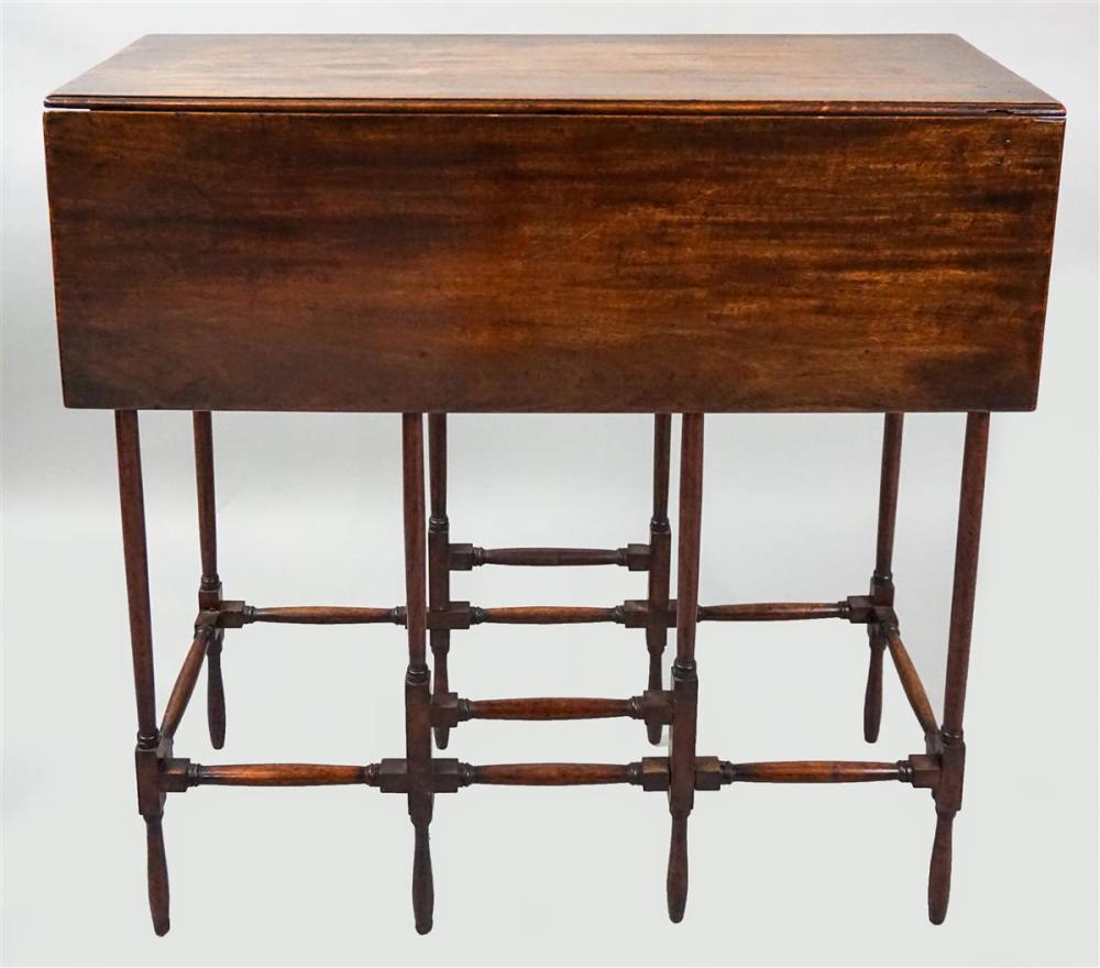 GEORGE III MAHOGANY SPIDER