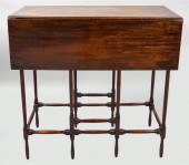 GEORGE III MAHOGANY SPIDER GAT