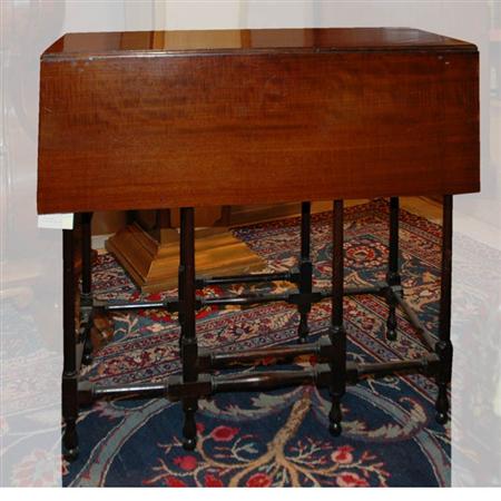 George III Mahogany Spider Leg
