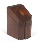 GEORGE III MAHOGANY STATIONARY