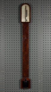 George III mahogany stick baro