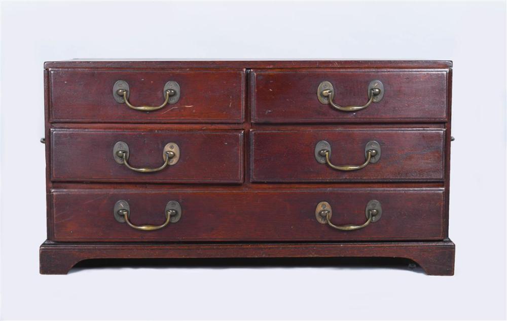 GEORGE III MAHOGANY TABLETOP