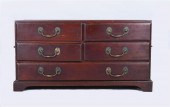 GEORGE III MAHOGANY TABLETOP D