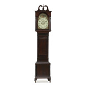 GEORGE III MAHOGANY TALL CASE