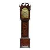 GEORGE III MAHOGANY TALL CASE