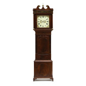 GEORGE III MAHOGANY TALL CASE