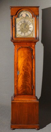 GEORGE III MAHOGANY TALL CASE