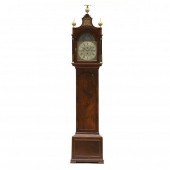 GEORGE III MAHOGANY TALL CASE