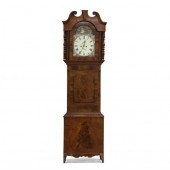 GEORGE III MAHOGANY TALL CASE