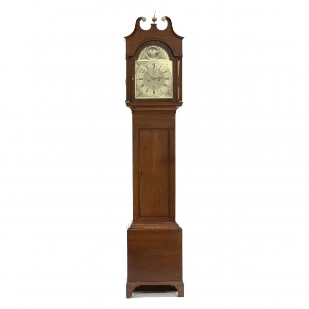 GEORGE III MAHOGANY TALL CASE