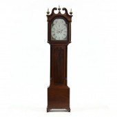 GEORGE III MAHOGANY TALL CASE