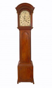 GEORGE III MAHOGANY TALL CASE