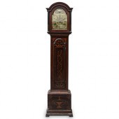 GEORGE III MAHOGANY TALL CASE