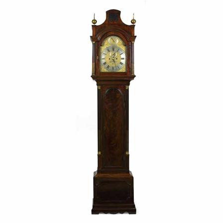 George III Mahogany Tall Case Clock