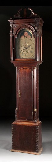 George III mahogany tall-case