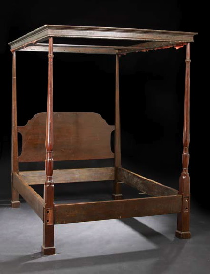 George III Mahogany Tester Bed, 