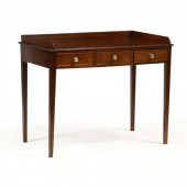 GEORGE III MAHOGANY THREE DRAW