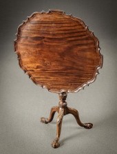 GEORGE III MAHOGANY TILT-PIECR