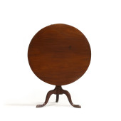 GEORGE III MAHOGANY TILT TOP T