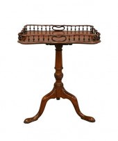 GEORGE III MAHOGANY TIP TABLEG
