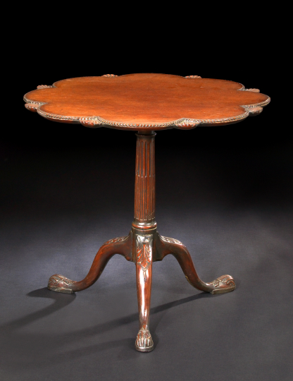 George III Mahogany Tripod