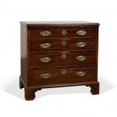 GEORGE III MAHOGANY VENEER GEN
