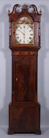 GEORGE III MAHOGANY VENEERED T