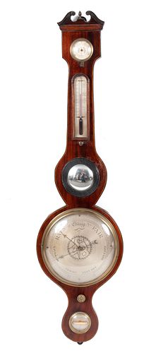 GEORGE III MAHOGANY WHEEL