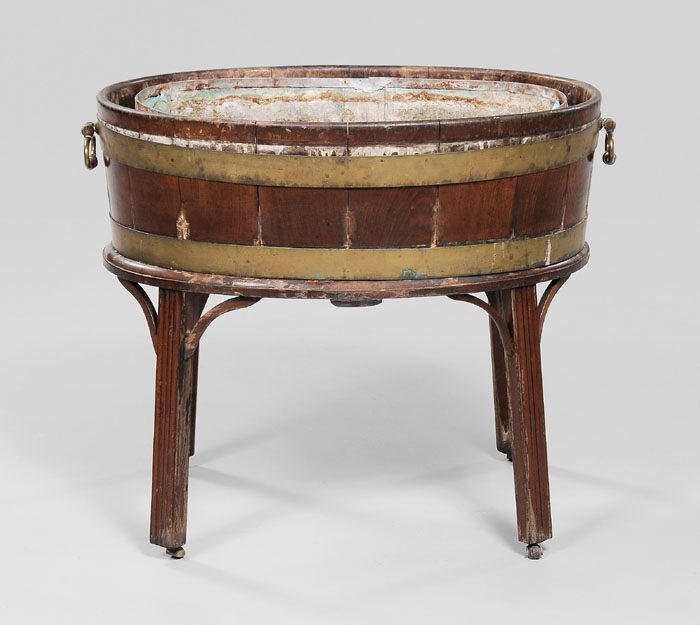 George III Mahogany Wine Cooler