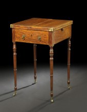 George III Mahogany Work Table