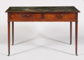 GEORGE III MAHOGANY WRITING DE