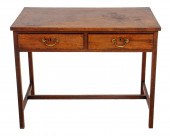 GEORGE III MAHOGANY WRITING TA