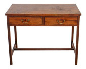 GEORGE III MAHOGANY WRITING TA