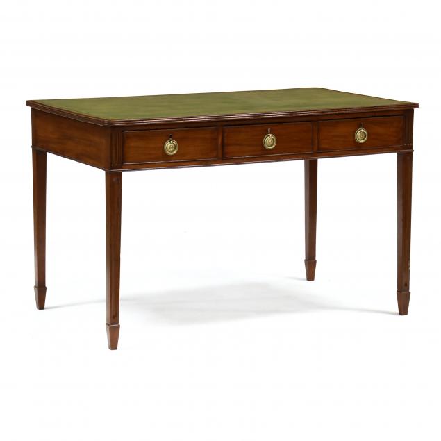 GEORGE III MAHOGANY WRITING TABLE