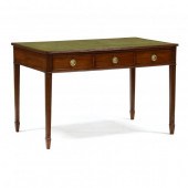 GEORGE III MAHOGANY WRITING TA