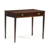 GEORGE III MAHOGANY WRITING TA