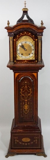 GEORGE III MINIATURE INLAID MA