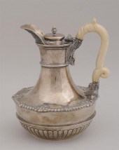 GEORGE III MONOGRAMMED SILVER