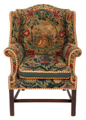 GEORGE III NEEDLEPOINT UPHOLST