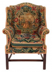 GEORGE III NEEDLEPOINT UPHOLST