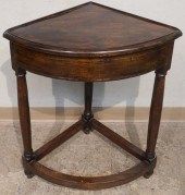 GEORGE III OAK AND ELM CORNER