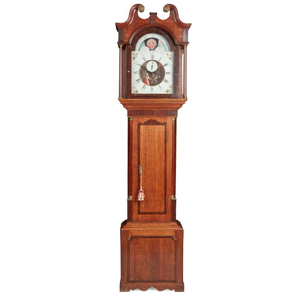 GEORGE III OAK AND MAHOGANY