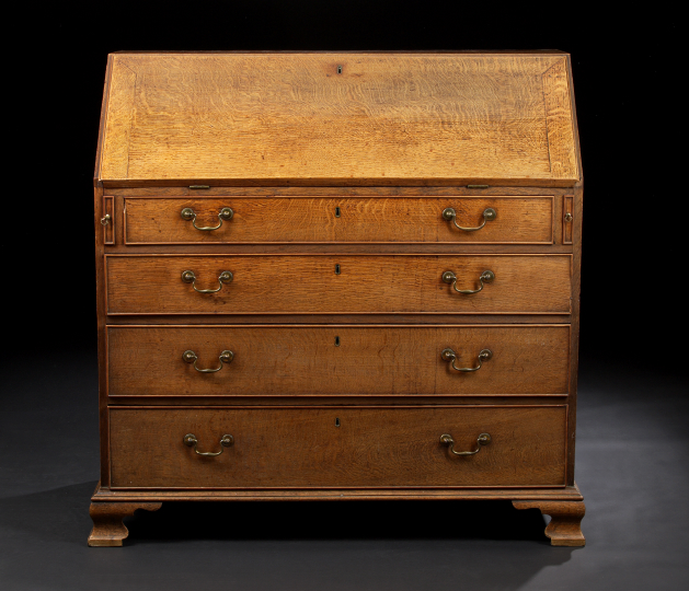 George III Oak Bureau,  early