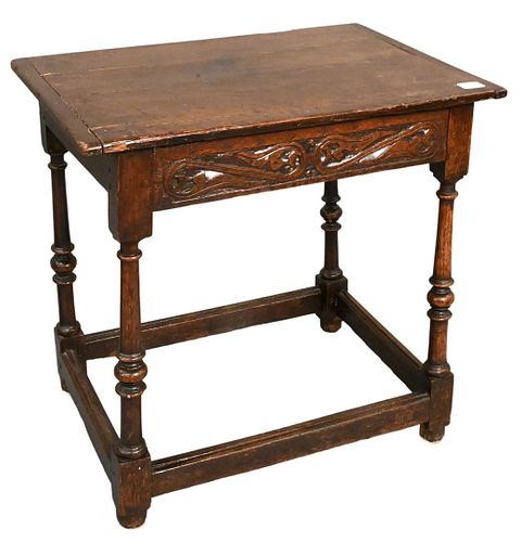 GEORGE III OAK TAVERN TABLEGeorge