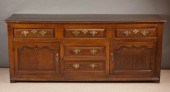 GEORGE III OAK 'WELSH' DRESSER