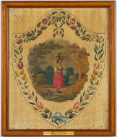 GEORGE III PAINTD &AMP; EMBROI